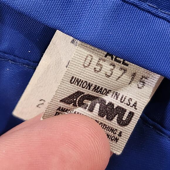 Vintage Ebbets Field Flannels Oakland Oaks Jacket Mens XL Bomber Windbreaker 90s - Picture 5 of 16